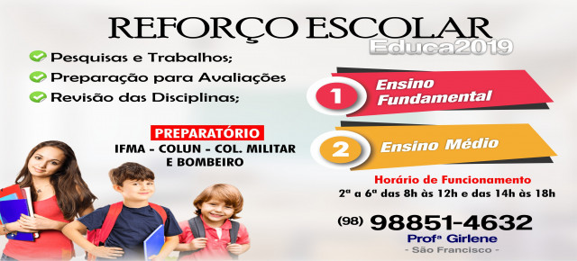 Reforco Escolar Parceiro Clube O Estado